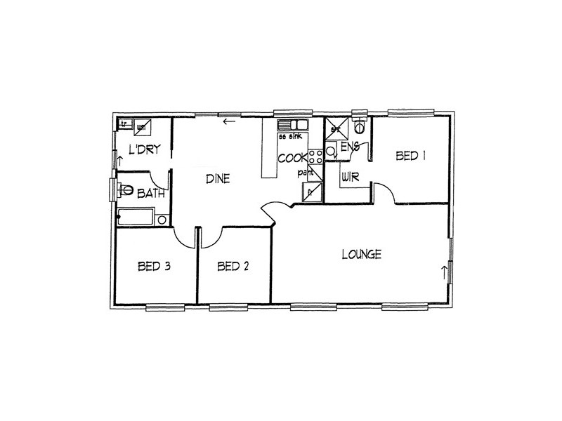 518 Glenford Gully Road, Middleton SA 5213 Floorplan