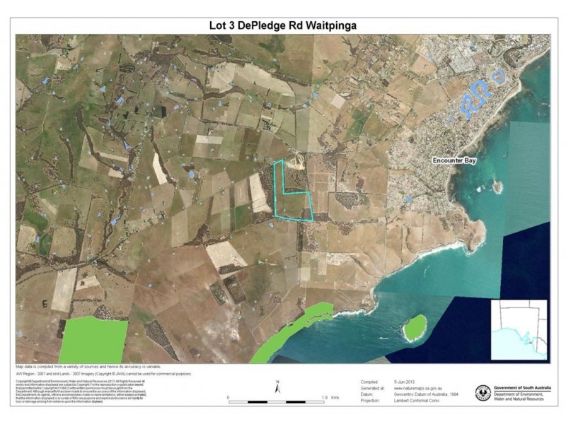 Lot 3 DePledge Road, Waitpinga SA 5211