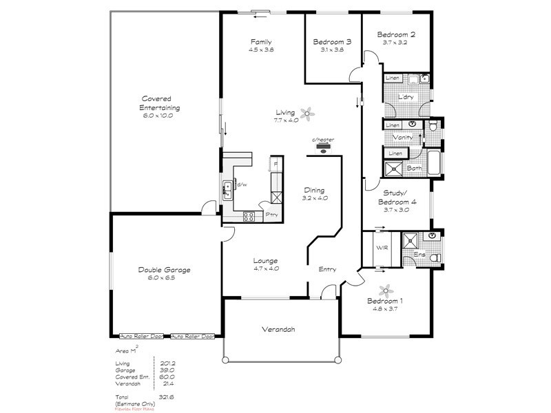 83 Rapid Drive, Mccracken SA 5211 Floorplan