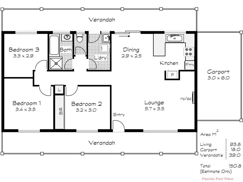 13 Glassenbury Street, Goolwa SA 5214 Floorplan