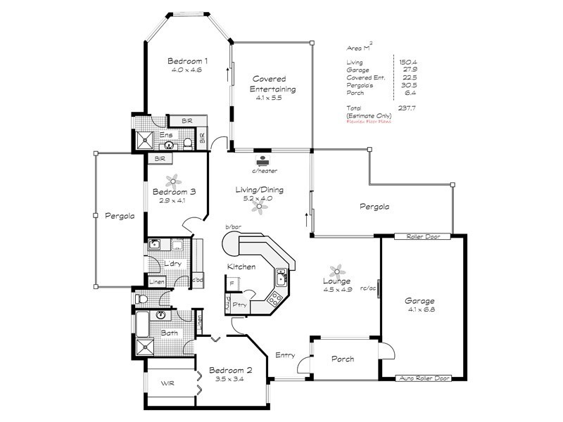 64 Whalers Road, Encounter Bay SA 5211 Floorplan