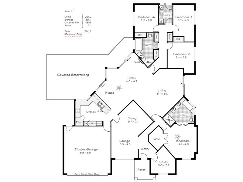 40 Rapid Drive, Mccracken SA 5211 Floorplan
