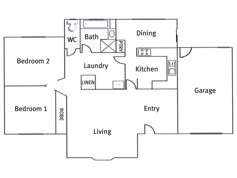 6/1 Dennis Place, Victor Harbor SA 5211 Floorplan