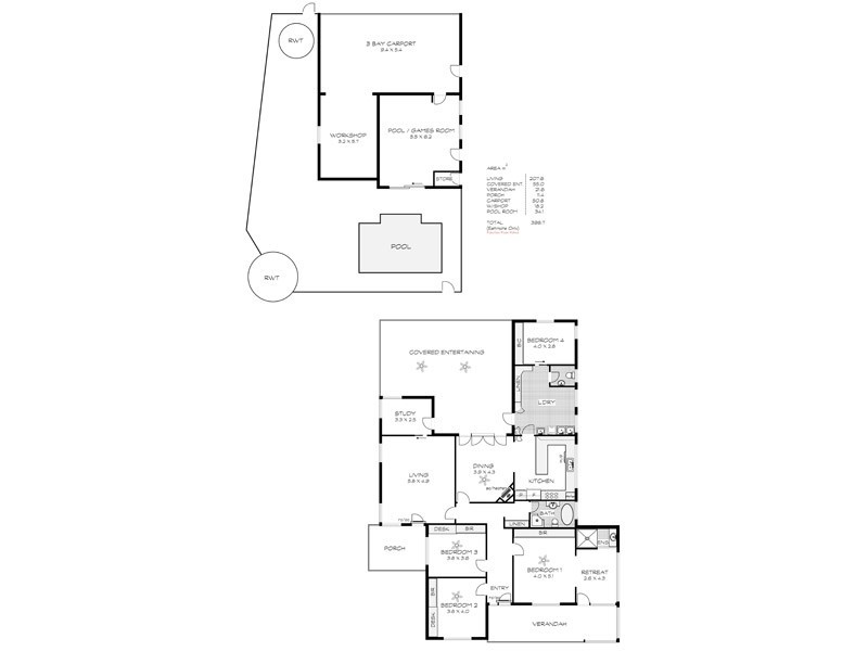 3399 Victor Harbor Road, Mount Jagged SA 5211 Floorplan
