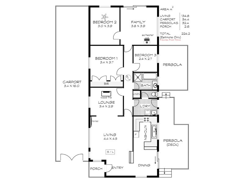 13 Sorrento Parade, Hayborough SA 5211 Floorplan