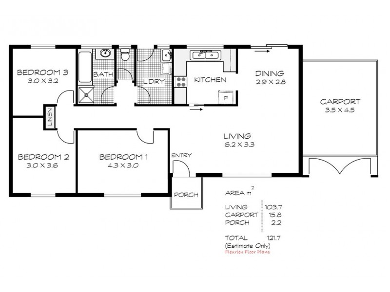 26 David Street, Mccracken SA 5211 Floorplan