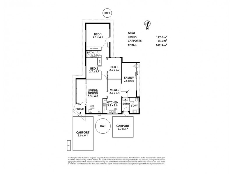 262 Nettle Hill Rd, Hindmarsh Valley SA 5211 Floorplan