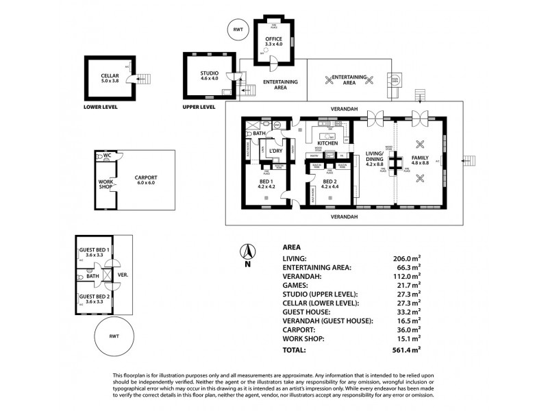 123 Randell Road, Mount Pleasant SA 5235 Floorplan