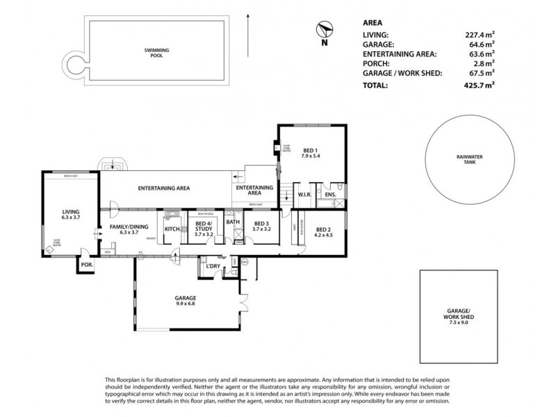 147 Maylands Road, Parawa SA 5203 Floorplan