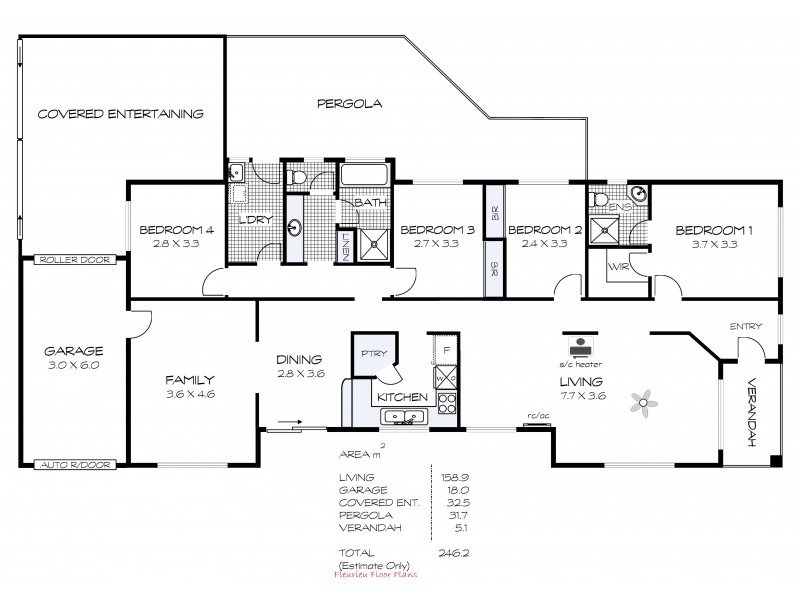 39 Albatross Avenue, Hayborough SA 5211 Floorplan