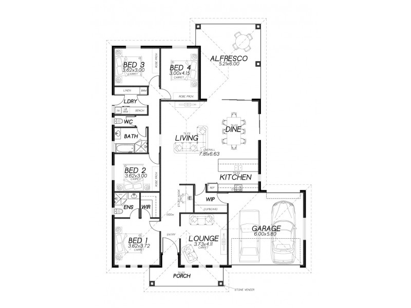 51 (A26) Hampden Way, Strathalbyn SA 5255 Floorplan