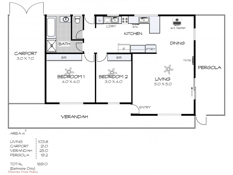 2 Gregory Street, Port Elliot SA 5212 Floorplan