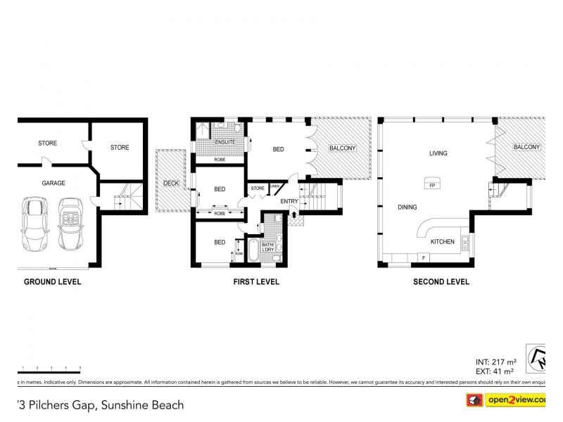 1/3 Pilchers Gap, Sunshine Beach QLD 4567 Floorplan