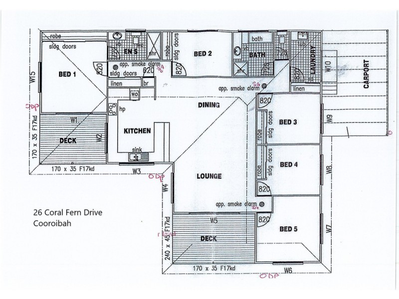 26 Coral Fern Drive, Cooroibah QLD 4565 Floorplan
