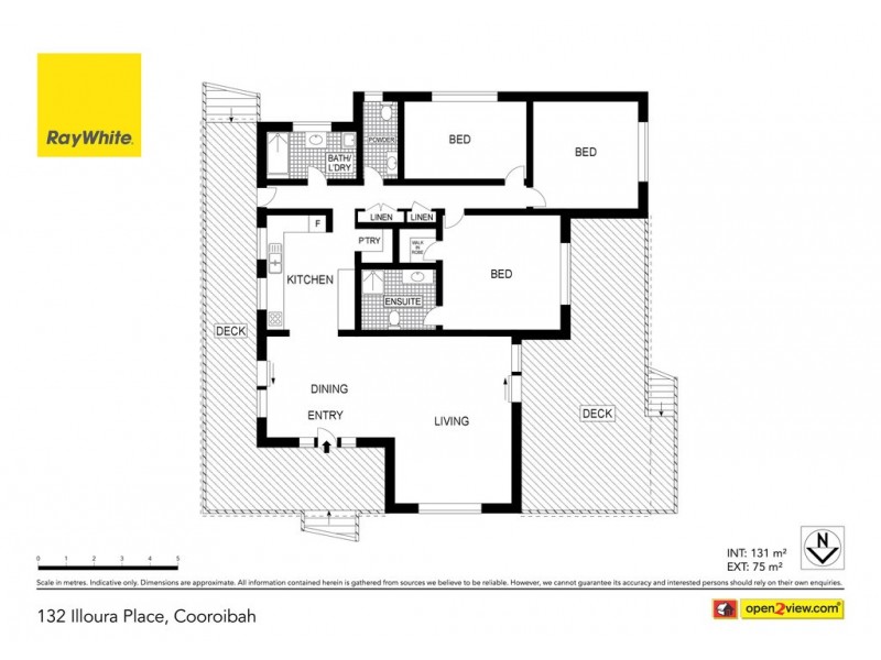 132 Illoura Place, Cooroibah QLD 4565 Floorplan
