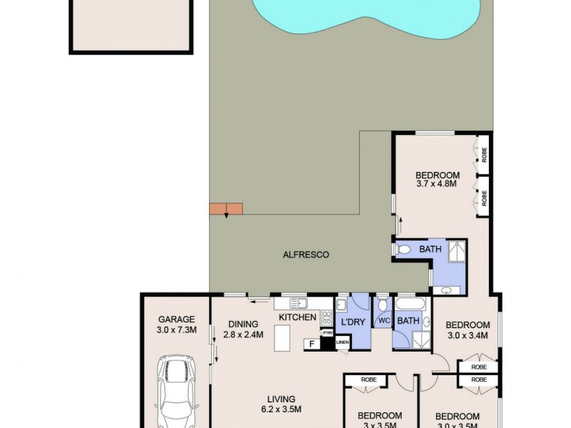 20 Gleneagles Drive, Tewantin QLD 4565 Floorplan