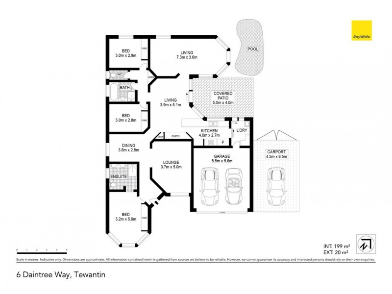 6 Daintree Way, Tewantin QLD 4565 Floorplan