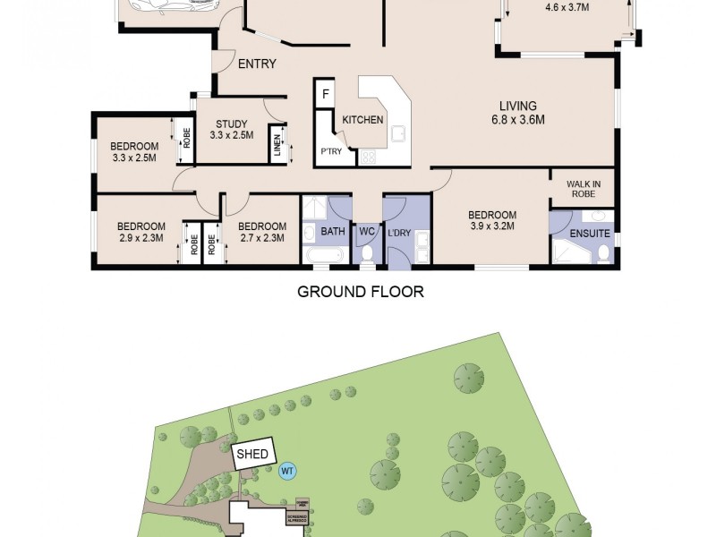 17 Edington Drive, Cooroibah QLD 4565 Floorplan
