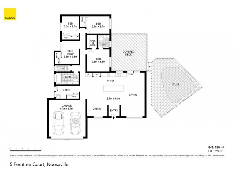 5 Ferntree Court, Noosaville QLD 4566 Floorplan