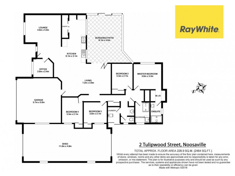 2 Tulipwood Street, Noosaville QLD 4566 Floorplan