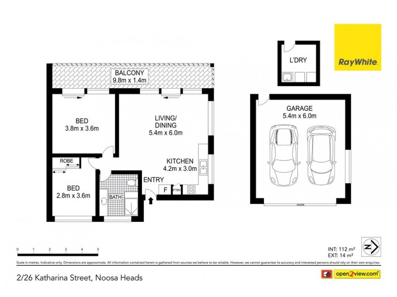 2/26 Katharina Street, Noosa Heads QLD 4567 Floorplan