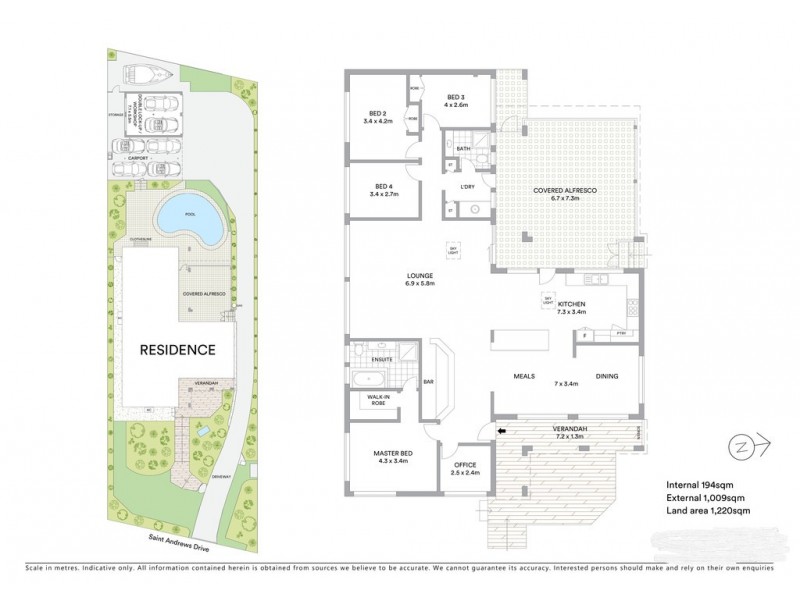 6 St Andrews Drive, Tewantin QLD 4565 Floorplan