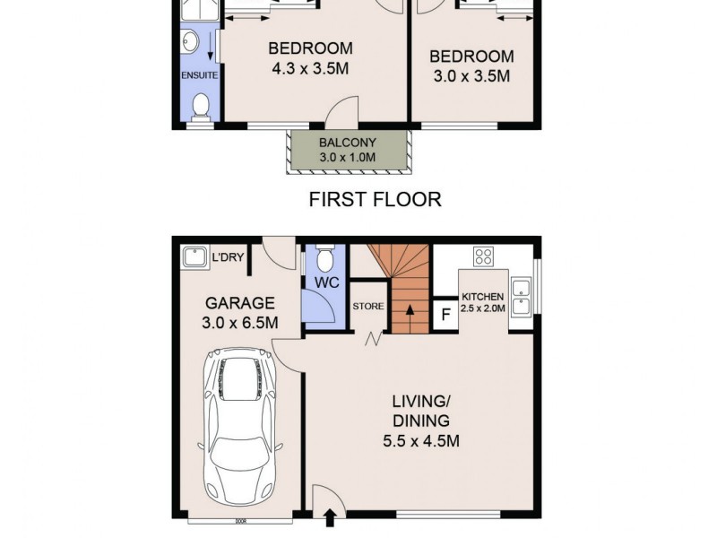 1/255 Weyba Road, Noosaville QLD 4566 Floorplan