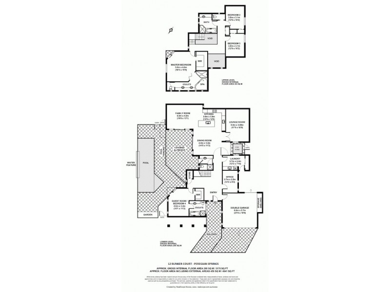 12 Bunker Court, Peregian Springs QLD 4573 Floorplan