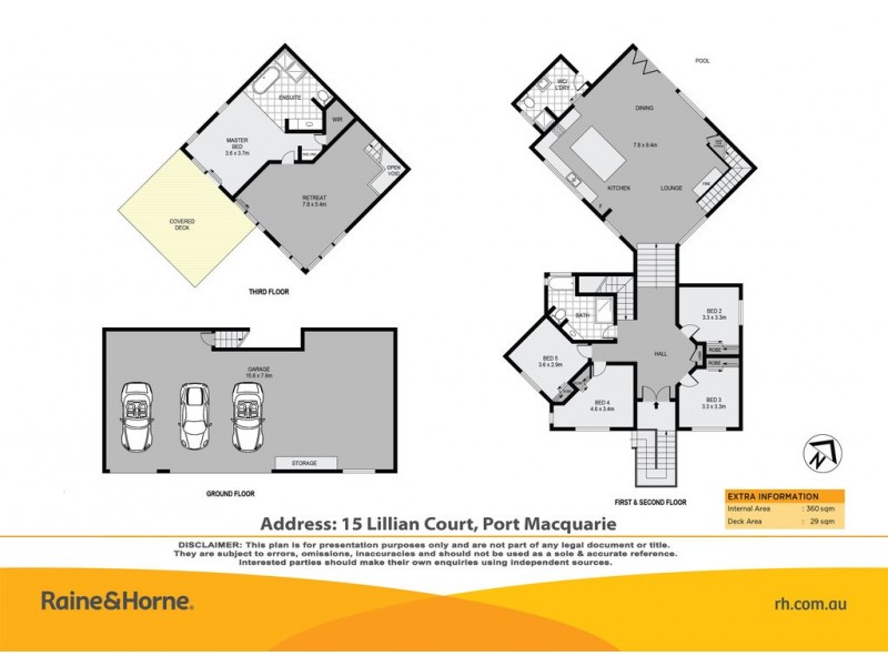 15 Lillian Court, Port Macquarie NSW 2444 Floorplan