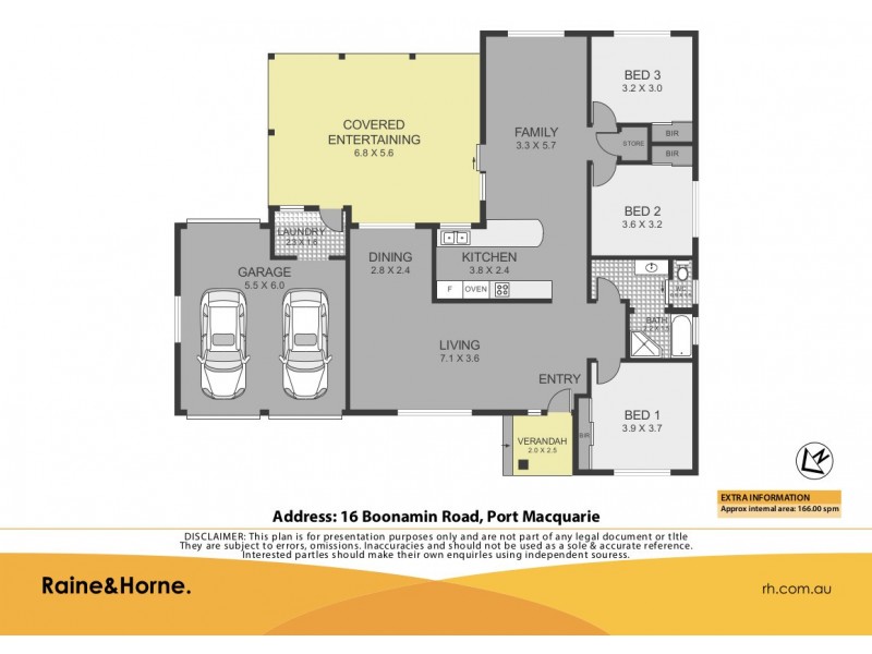 16 Boonamin Road, Port Macquarie NSW 2444 Floorplan
