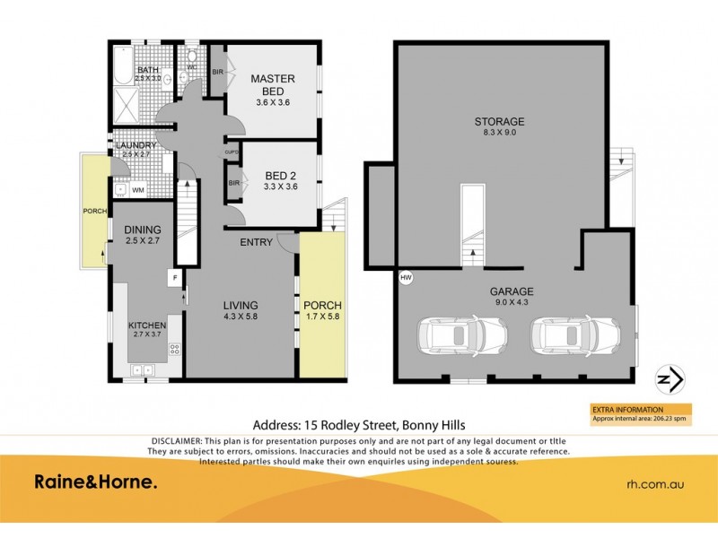 15 Rodley Street, Bonny Hills NSW 2445 Floorplan
