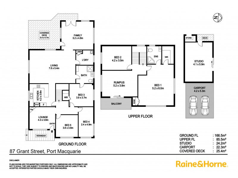 87 Grant Street, Port Macquarie NSW 2444 Floorplan