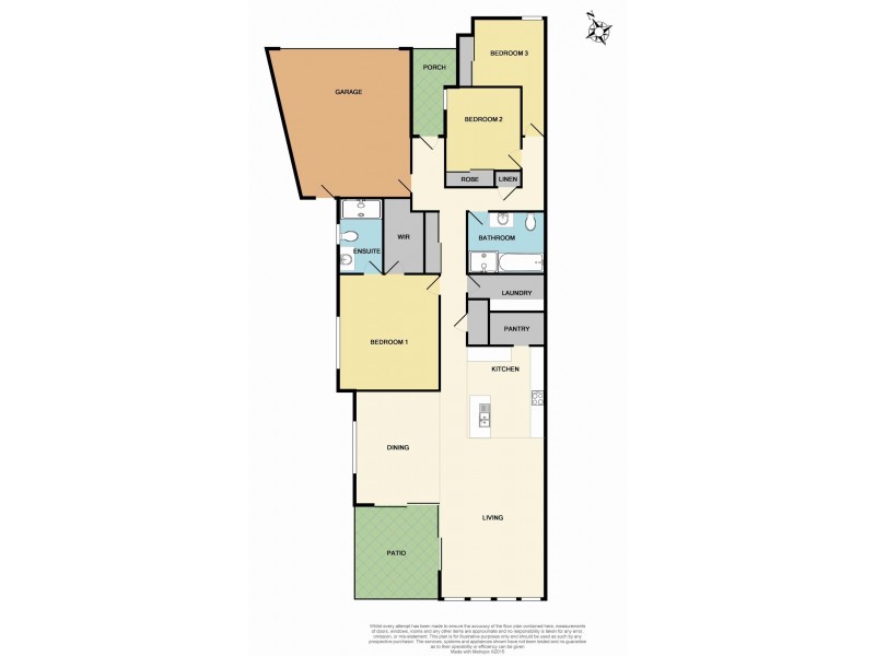 1/6 Laguna Place, Port Macquarie NSW 2444 Floorplan