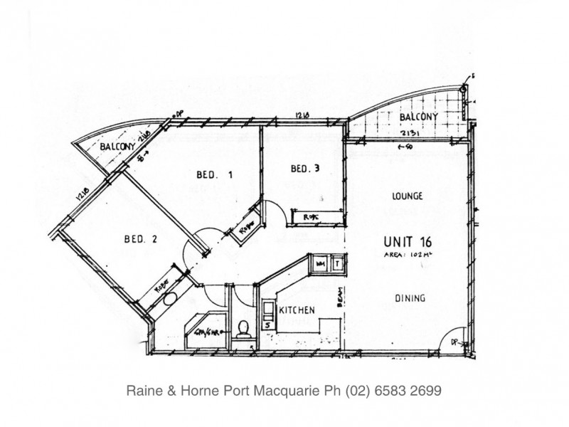 16/48 Pacific Drive, Port Macquarie NSW 2444 Floorplan