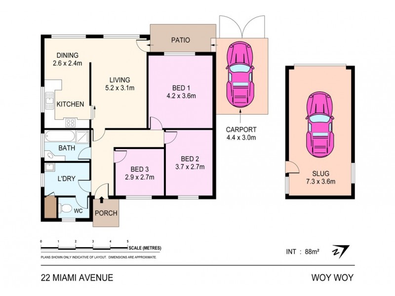 22 Miami Avenue, Woy Woy NSW 2256 Floorplan