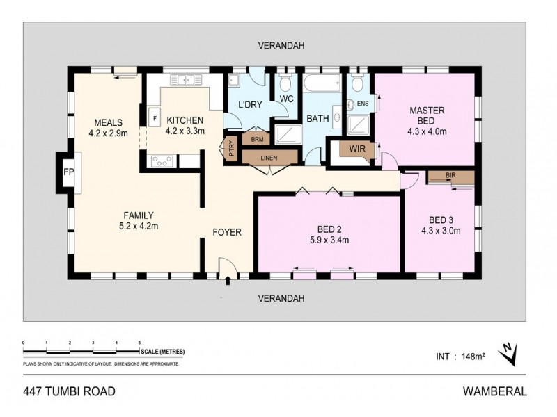 447 Tumbi Road, Wamberal NSW 2260 Floorplan