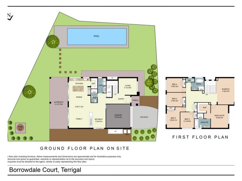 3 Borrowdale Court, Terrigal NSW 2260 Floorplan