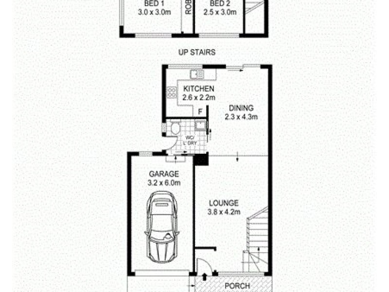 1/97 Lake Shore Drive, North Avoca NSW 2260 Floorplan