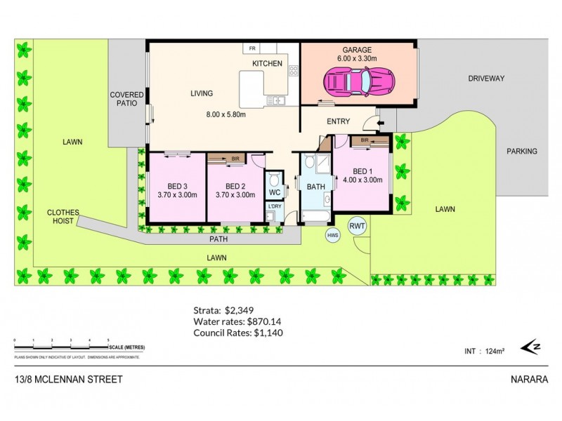 13/8 McLennan Street, Narara NSW 2250 Floorplan
