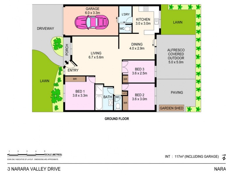 3/153 Narara Valley Drive, Narara NSW 2250 Floorplan