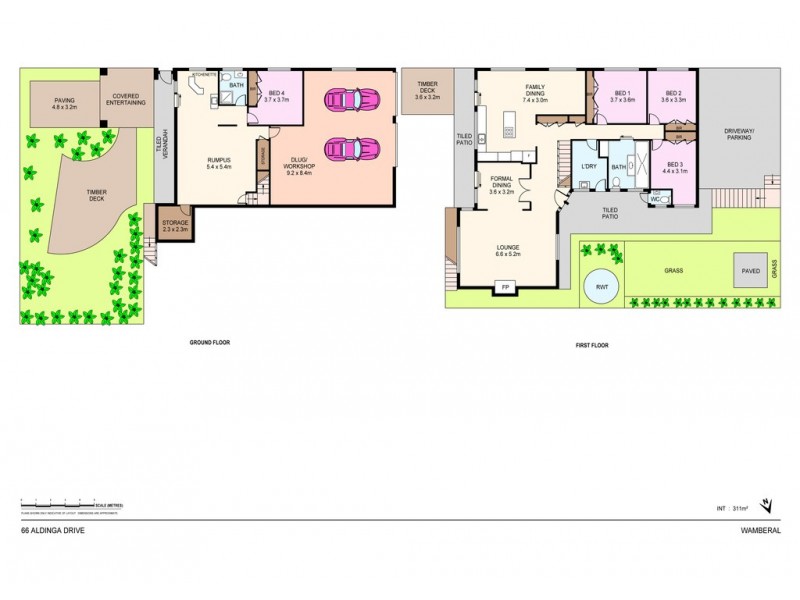 66 Aldinga Drive, Wamberal NSW 2260 Floorplan