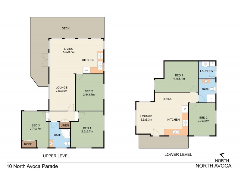 10 North Avoca Parade, North Avoca NSW 2260 Floorplan