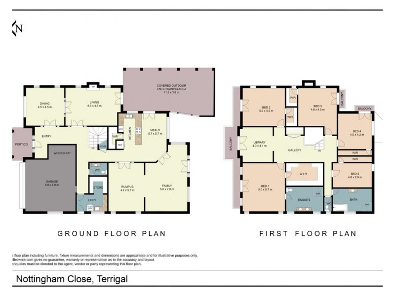 1 Nottingham Close, Terrigal NSW 2260 Floorplan