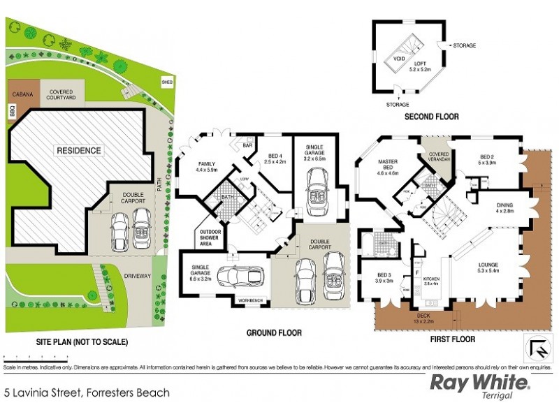 5 Lavinia Street, Forresters Beach NSW 2260 Floorplan