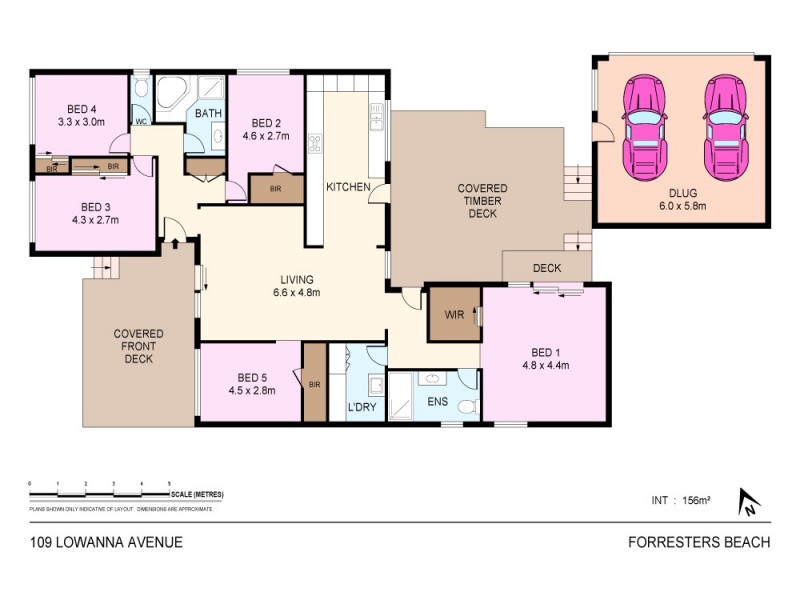 109 Lowanna Avenue, Forresters Beach NSW 2260 Floorplan