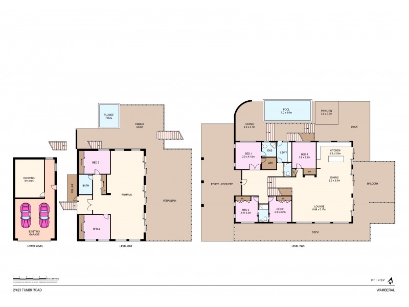 2/423 Tumbi Road, Wamberal NSW 2260 Floorplan
