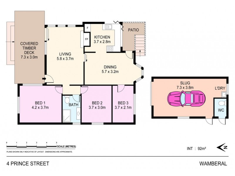 4 Prince Street, Wamberal NSW 2260 Floorplan
