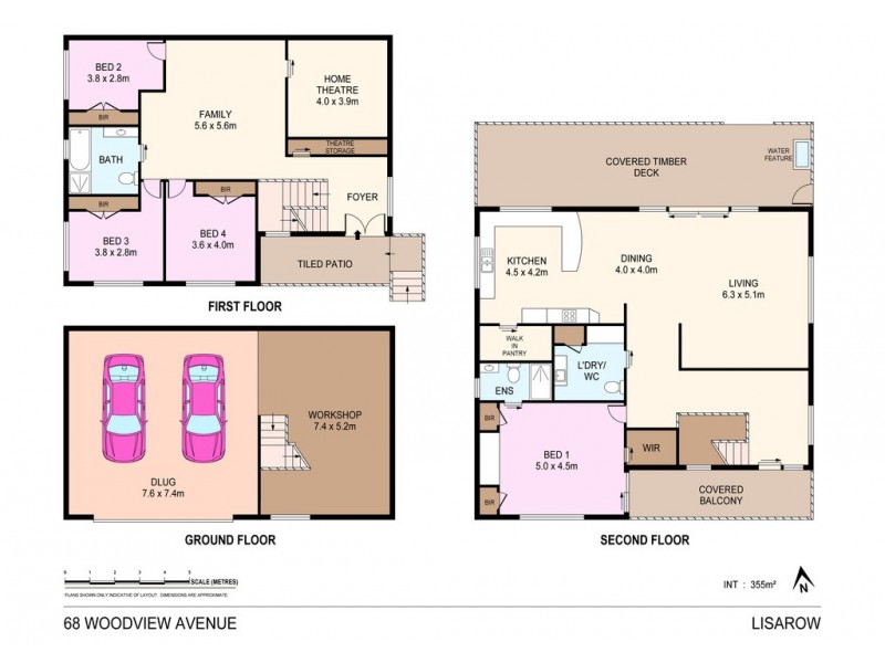 68 Woodview Avenue, Lisarow NSW 2250 Floorplan