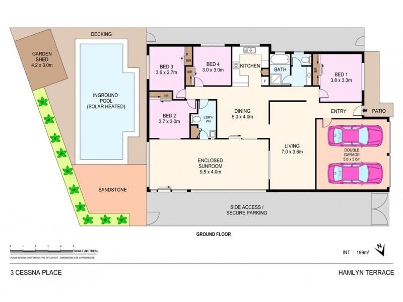 3 Cessna Place, Hamlyn Terrace NSW 2259 Floorplan