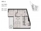 1505/673 Latrobe Street, Docklands VIC 3008 Floorplan